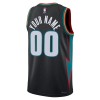 Dres Detroit Pistons Prilagođeni Nike 2025-26 City Edition Crno Swingman